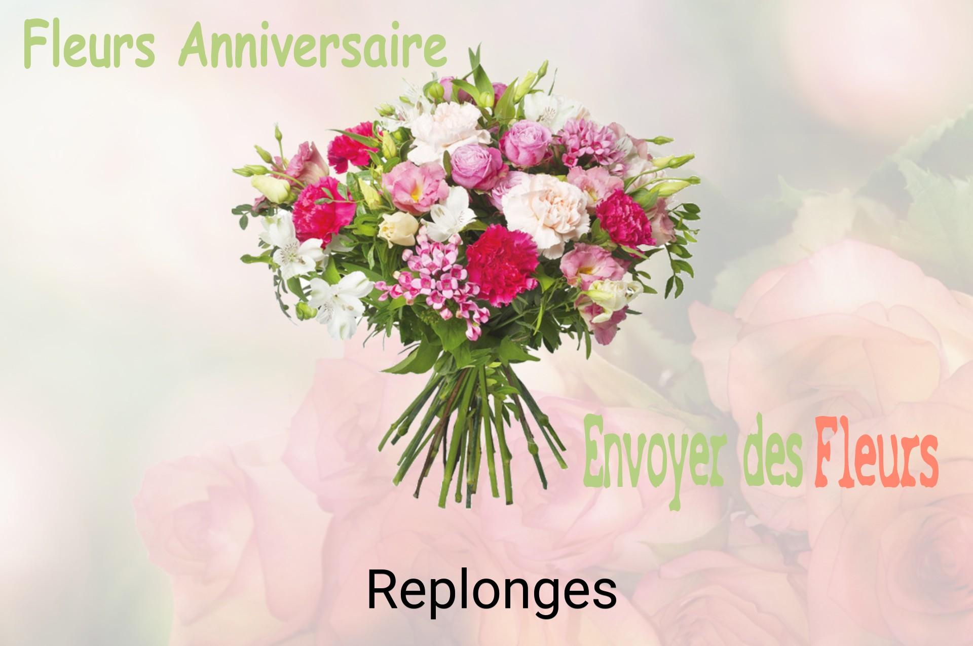 Bouquet de fleurs d’anniversaire livré à Replonges